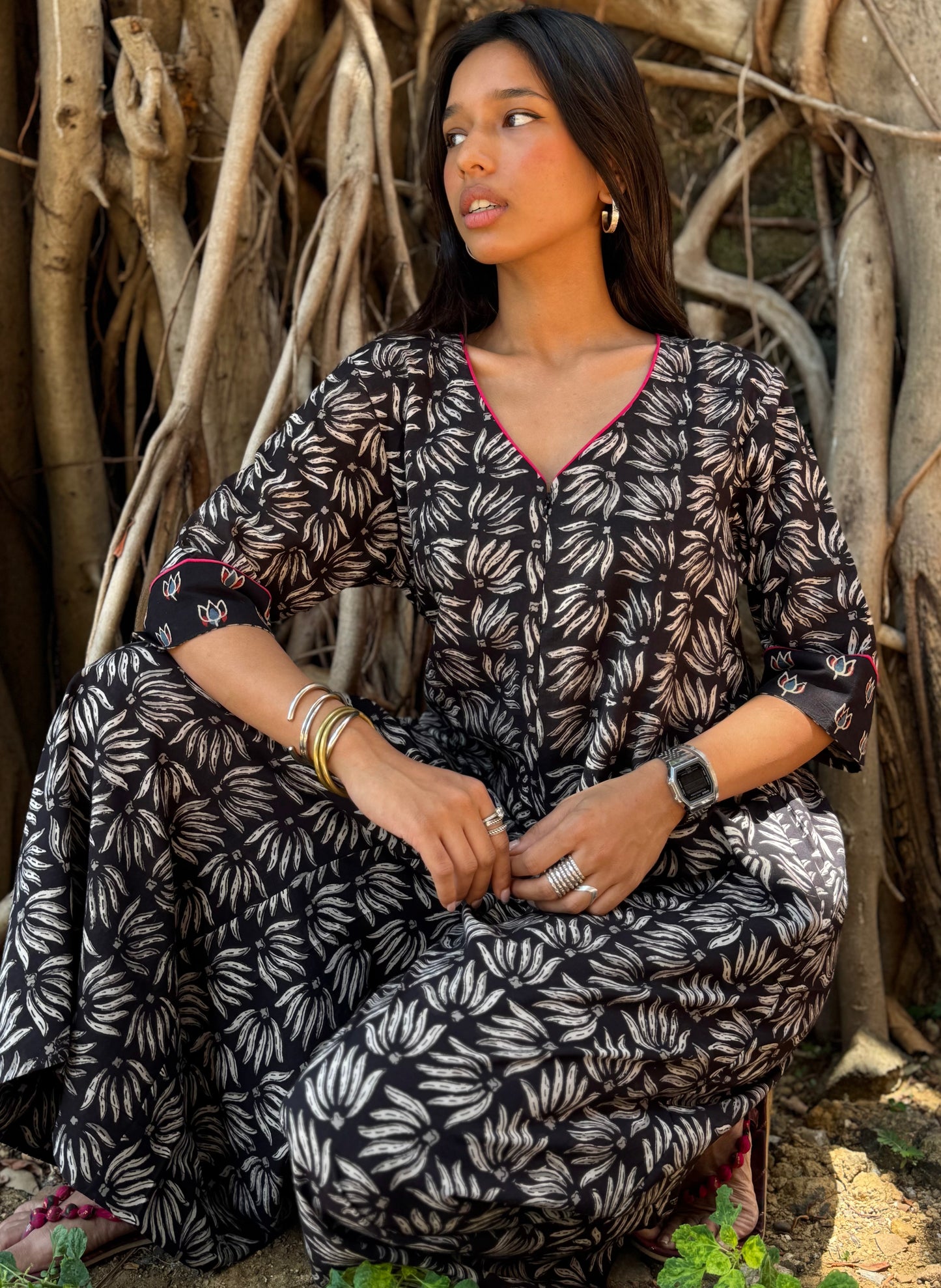 Pepper Cotton Jugni Jumpsuit
