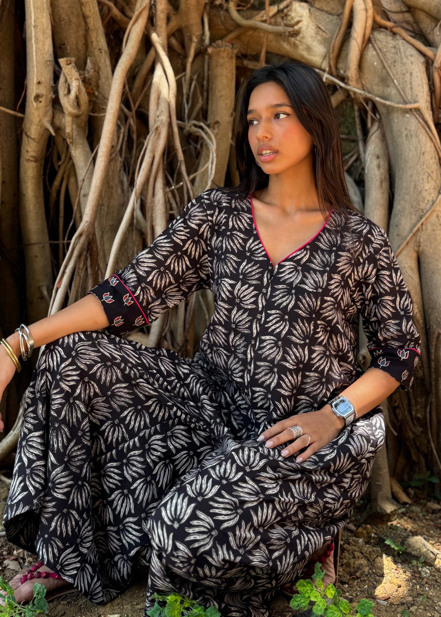 Pepper Cotton Jugni Jumpsuit