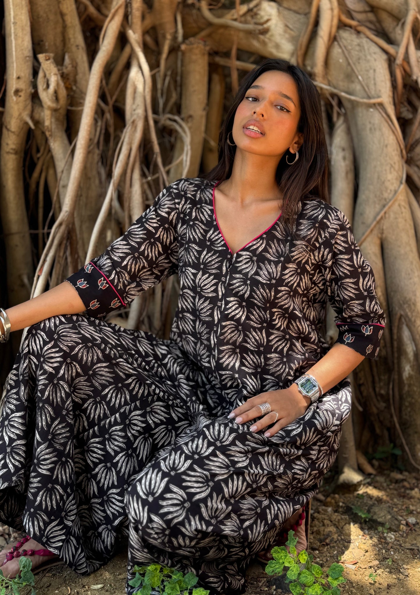 Pepper Cotton Jugni Jumpsuit