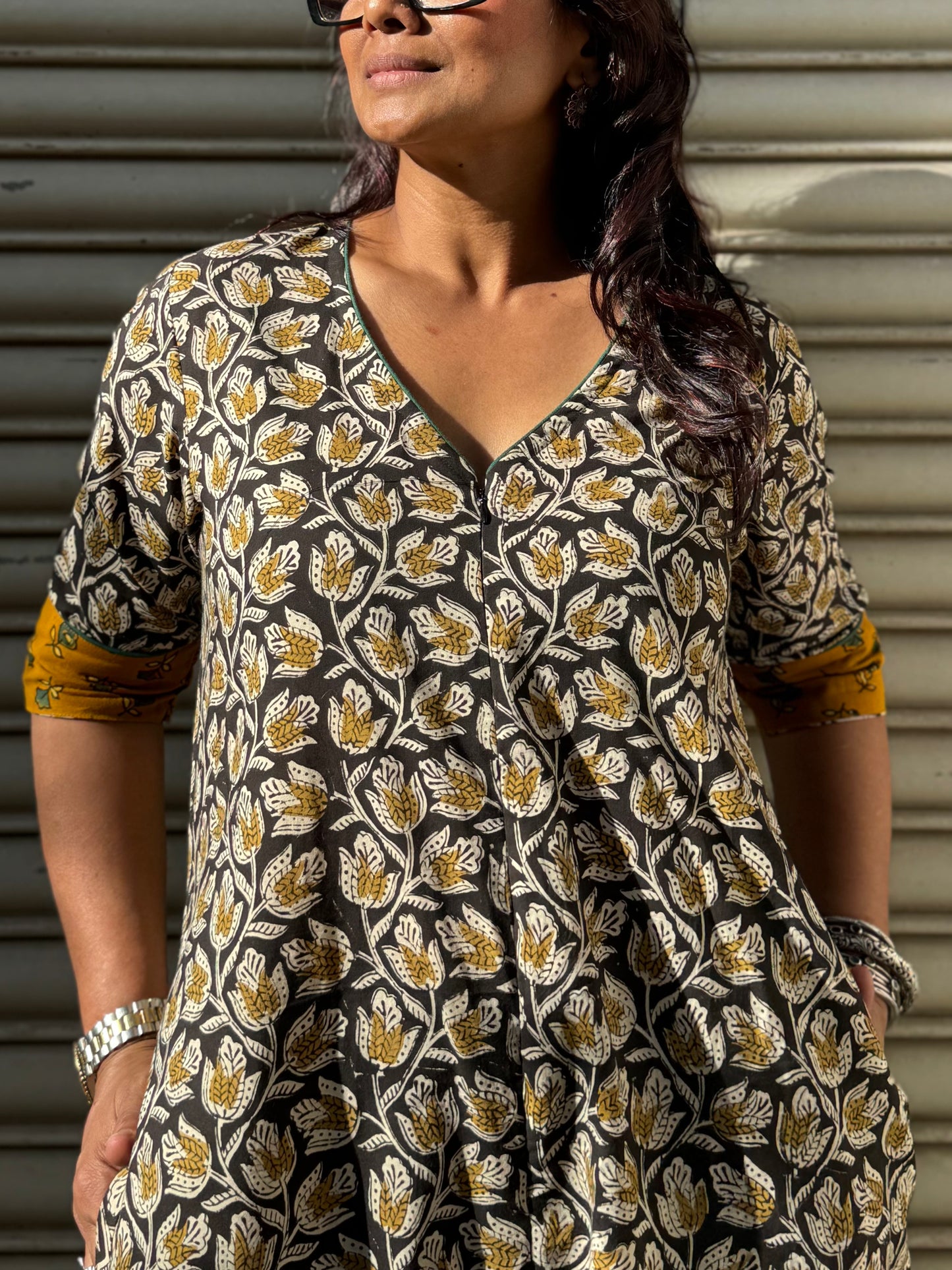 Vine Cotton Jugni Jumpsuit