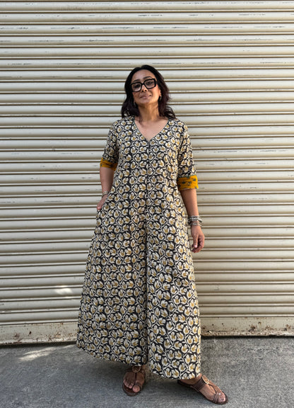 Vine Cotton Jugni Jumpsuit