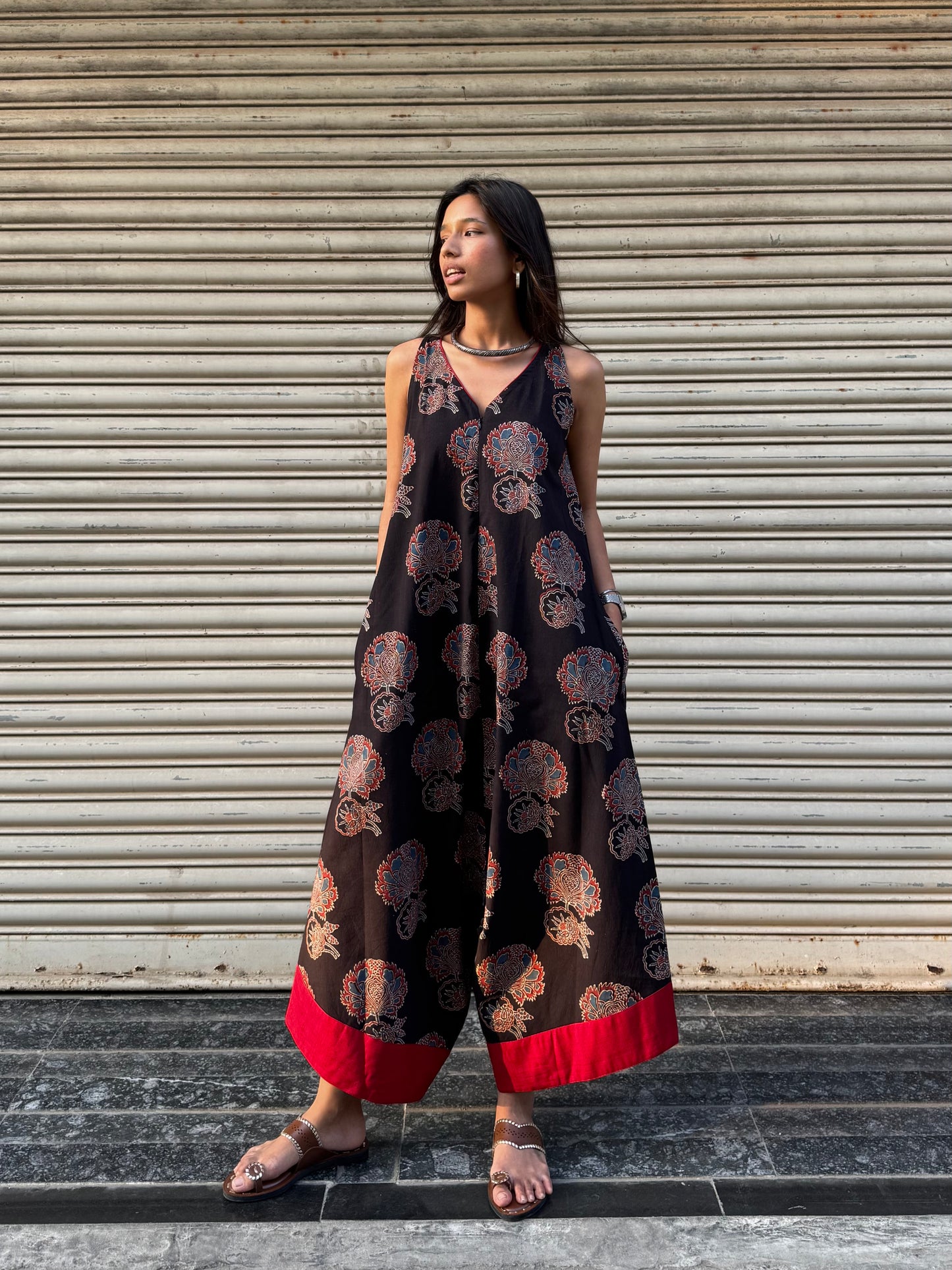 Kavya Ajrakh Suhaani Jumpsuit