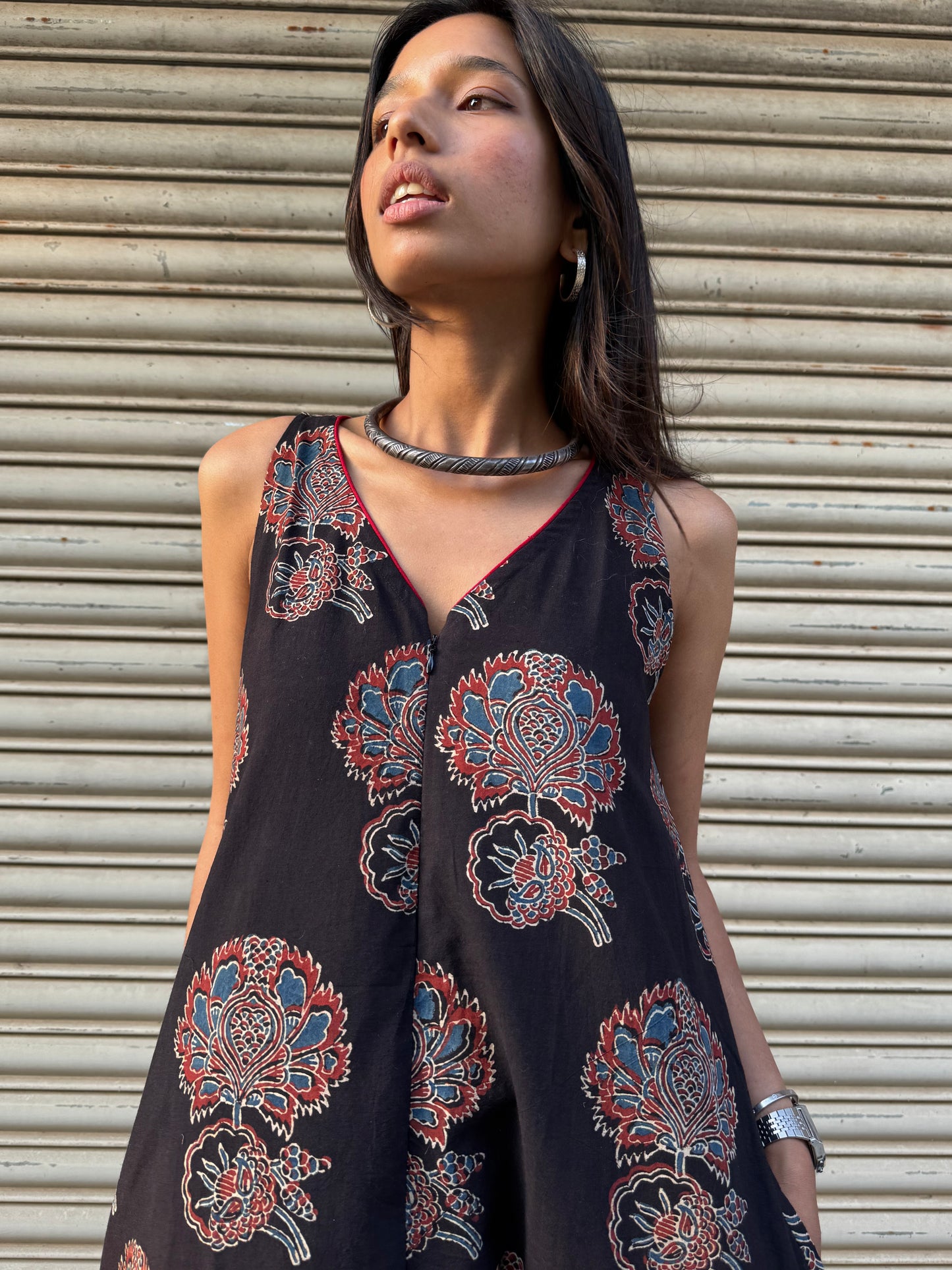 Kavya Ajrakh Suhaani Jumpsuit