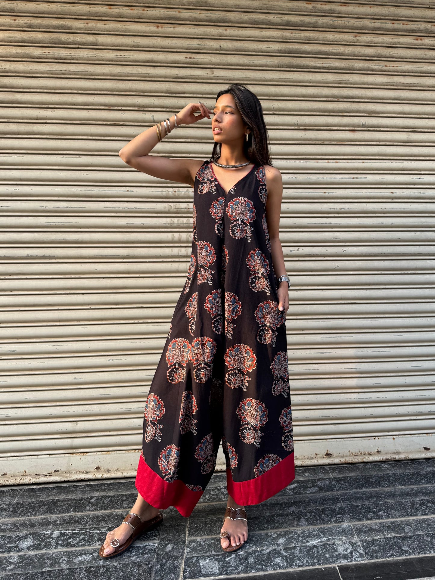 Kavya Ajrakh Suhaani Jumpsuit