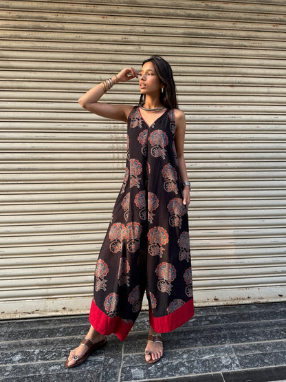 Kavya Ajrakh Suhaani Jumpsuit