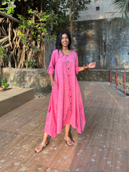 Candy Jhabla dress WITH SCARF