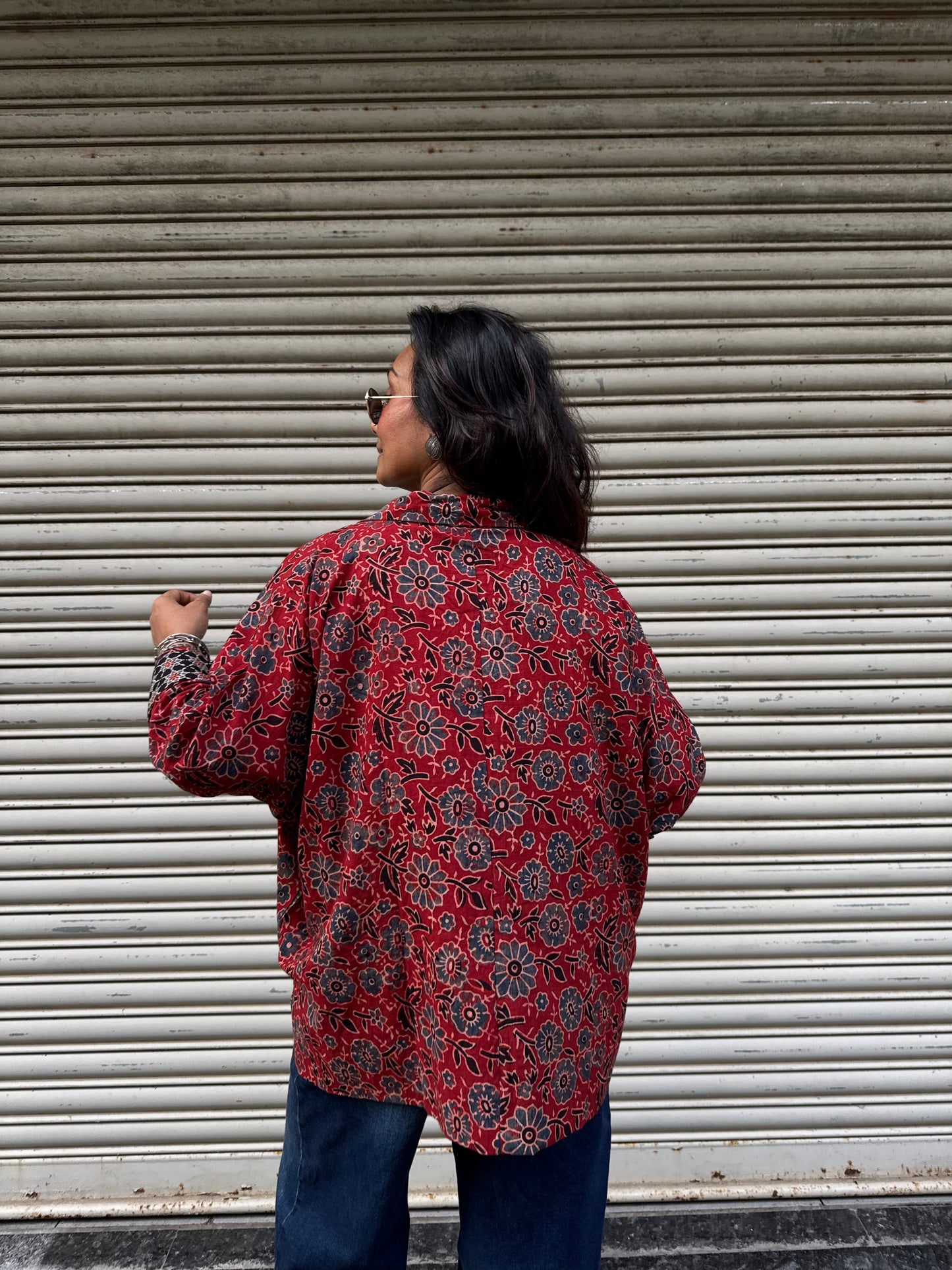 Clay Ajrakh Cotton Shirt