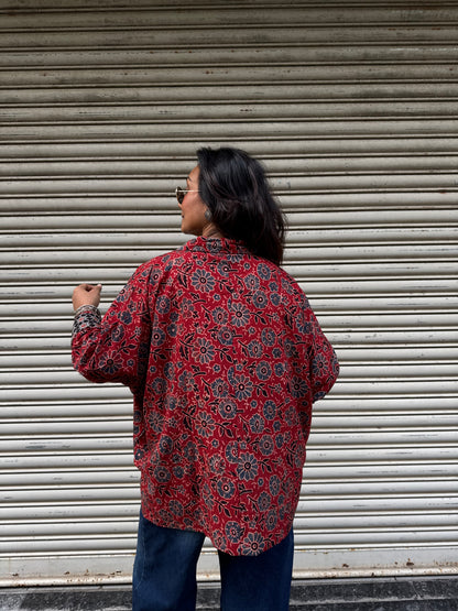 Clay Ajrakh Cotton Shirt