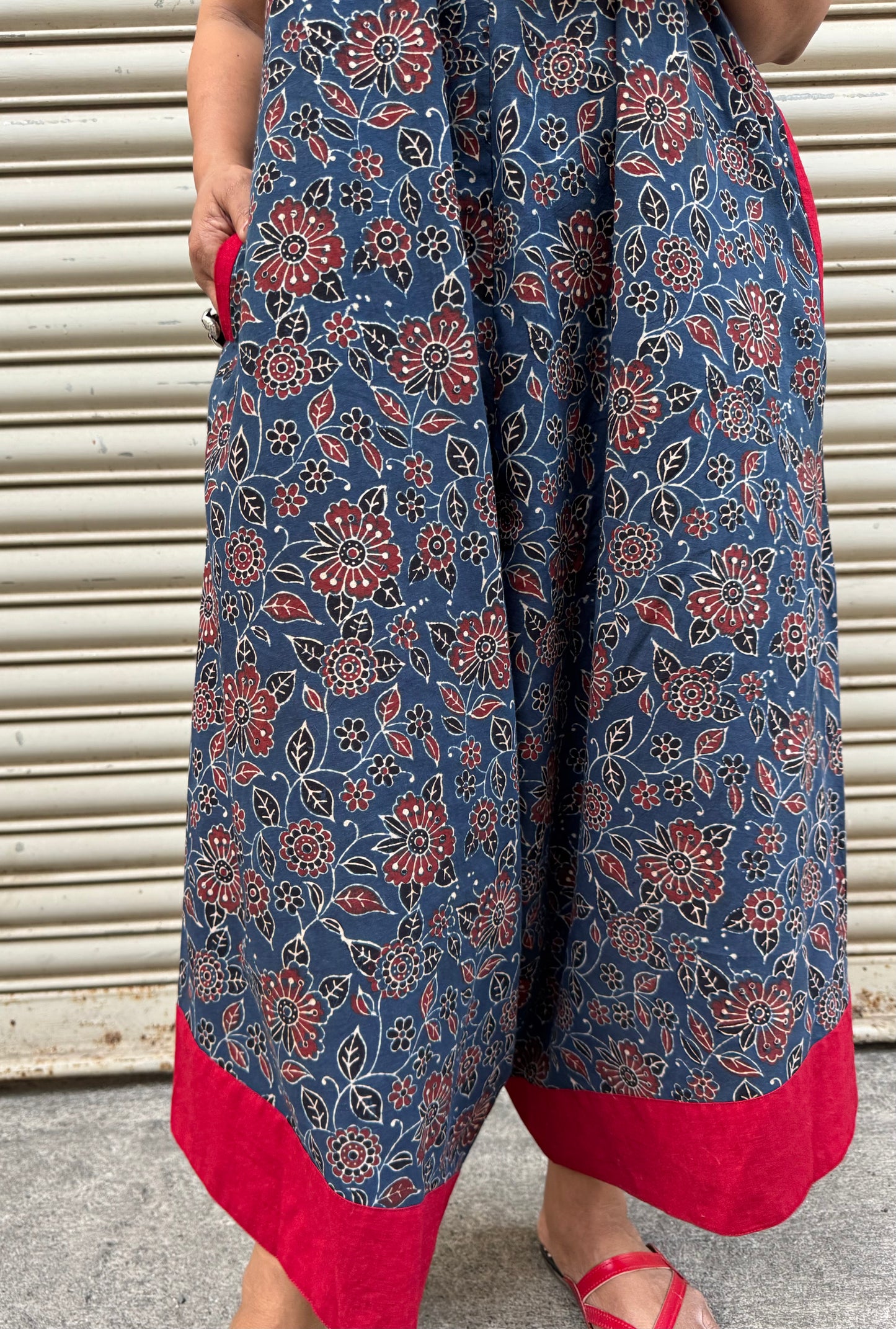 Indigo Ajrakh Suhaani Jumpsuit