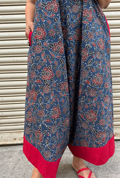 Indigo Ajrakh Suhaani Jumpsuit