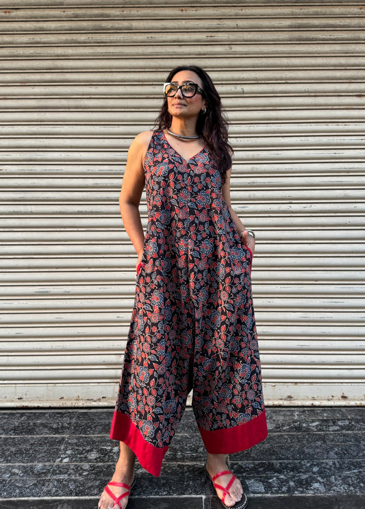 Kaajal Ajrakh Suhaani Jumpsuit