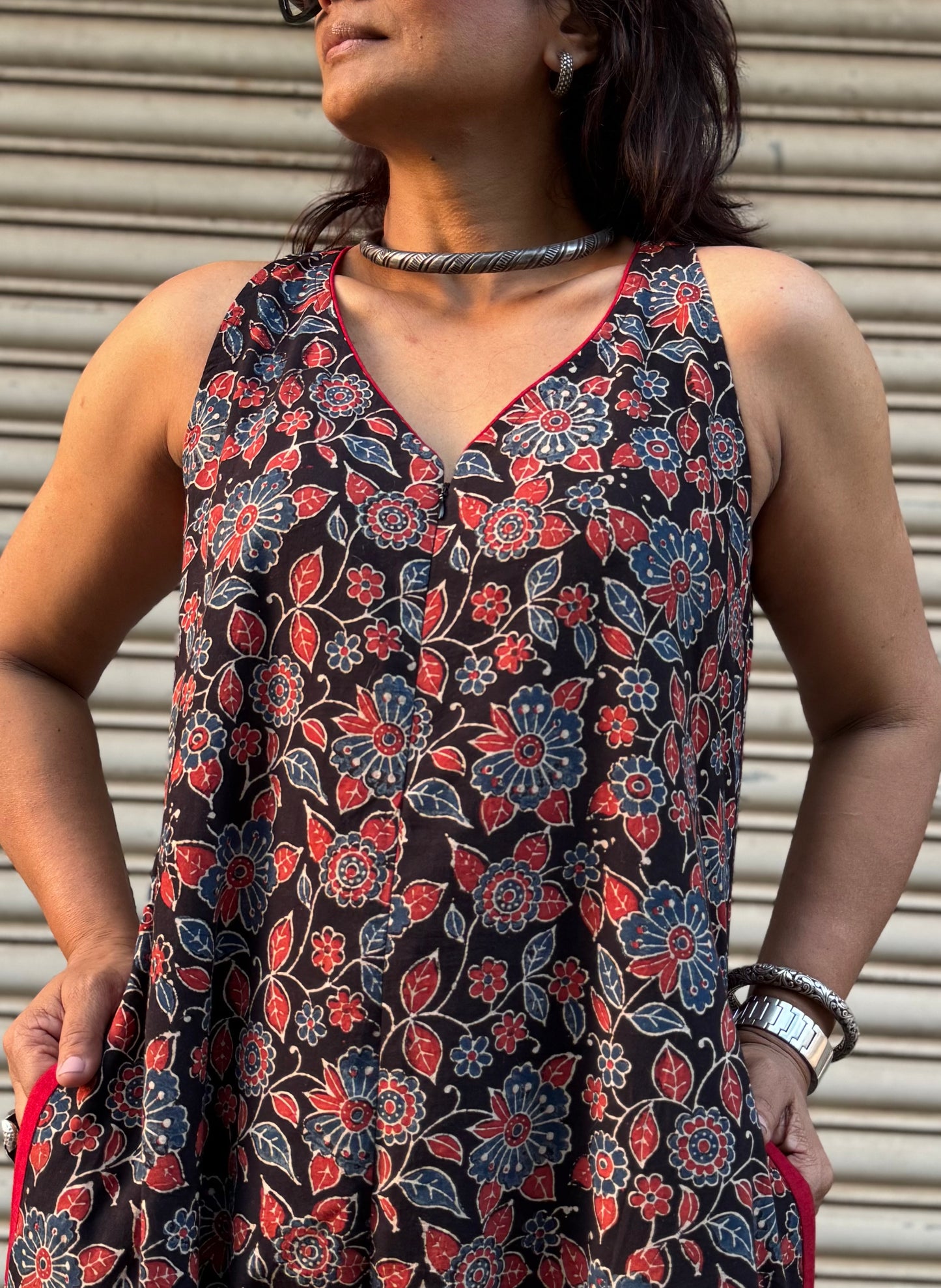 Kaajal Ajrakh Suhaani Jumpsuit (READY TO DISPATCH)