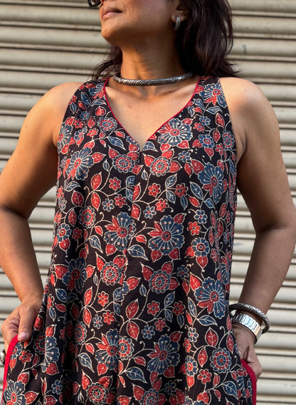 Kaajal Ajrakh Suhaani Jumpsuit (READY TO DISPATCH)