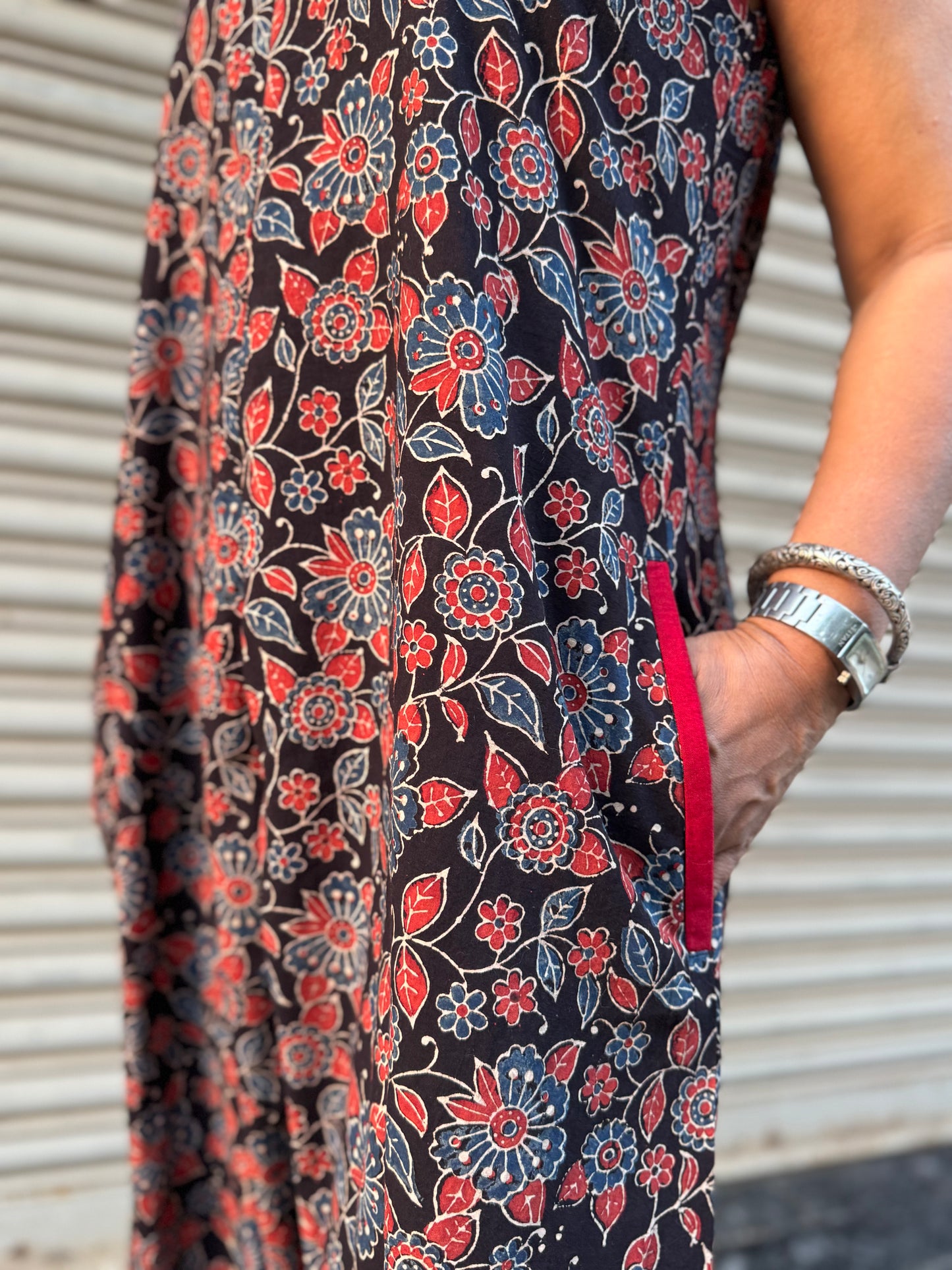 Kaajal Ajrakh Suhaani Jumpsuit (READY TO DISPATCH)