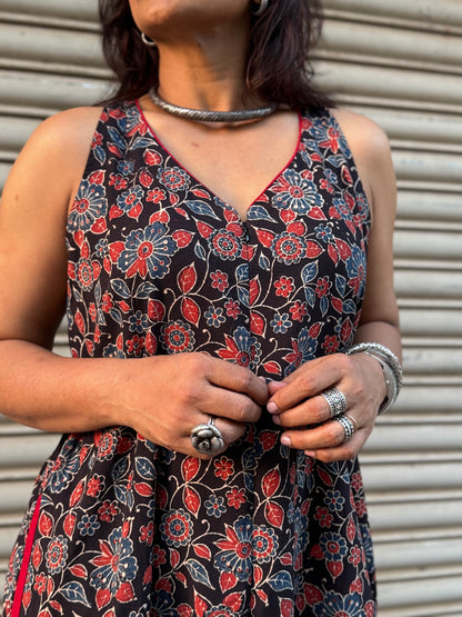 Kaajal Ajrakh Suhaani Jumpsuit (READY TO DISPATCH)