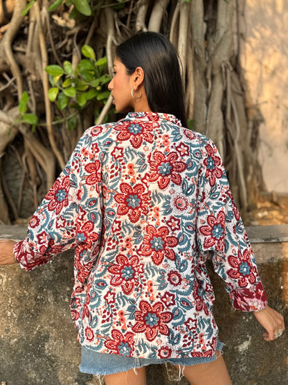 Blossom Cotton Shirt