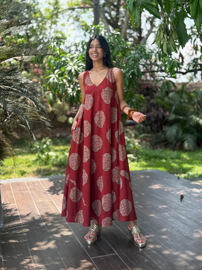 Maati Ajrakh dress