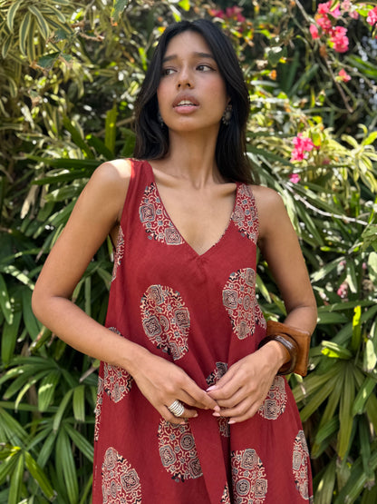 Maati Ajrakh dress
