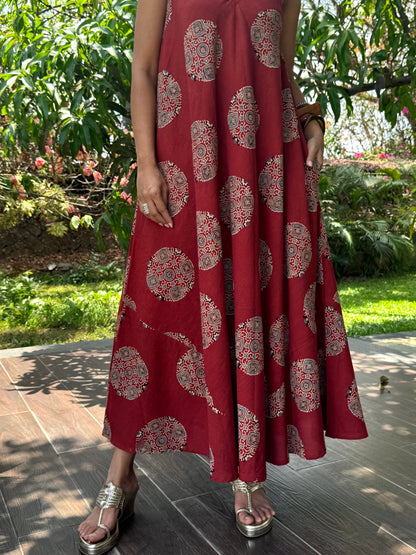 Maati Ajrakh dress