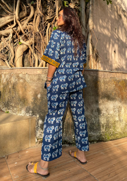 Cow Top & pant co-ord set