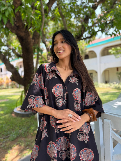 Kavya Ajrakh Co-ord with Afghani Pants