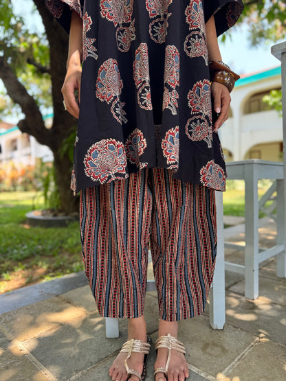 Kavya Ajrakh Co-ord with Afghani Pants