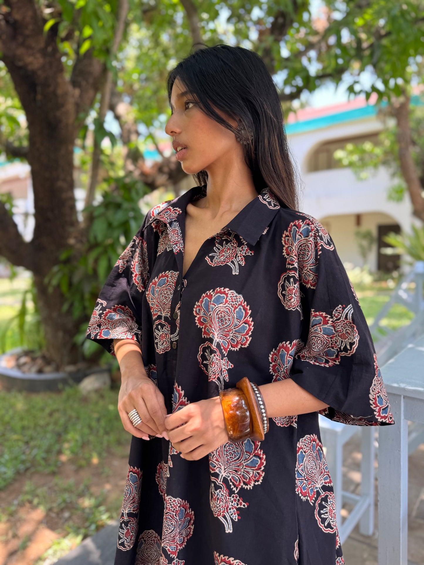 Kavya Ajrakh Co-ord with Afghani Pants