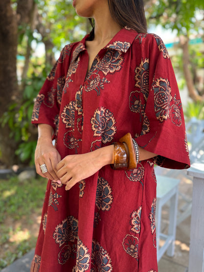 Ruhani Ajrakh Co-ord with Afghani Pants