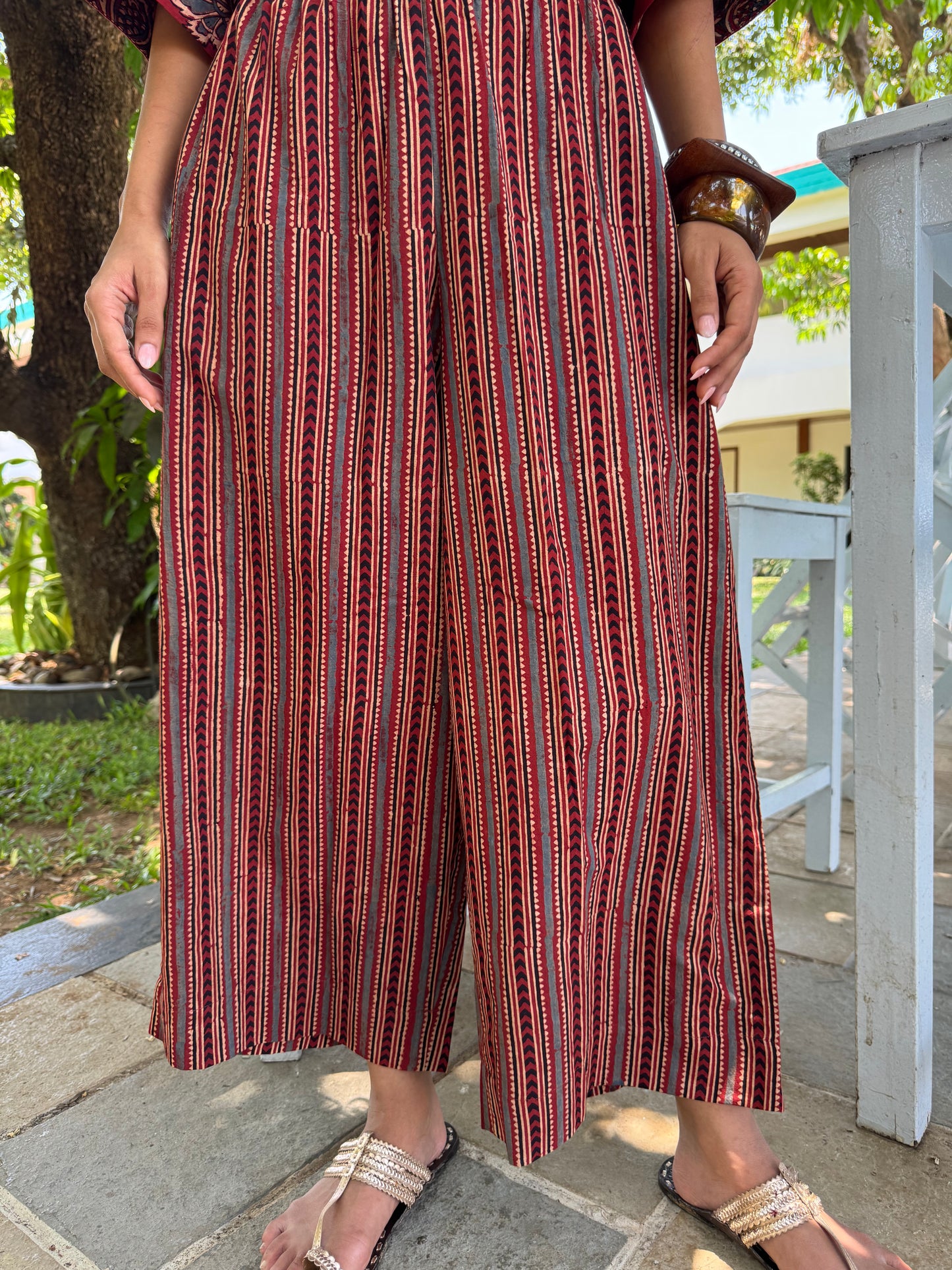 Ruhani Ajrakh Co-ord with Culottes