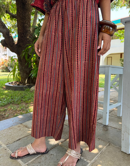 Ruhani Ajrakh Co-ord with Culottes