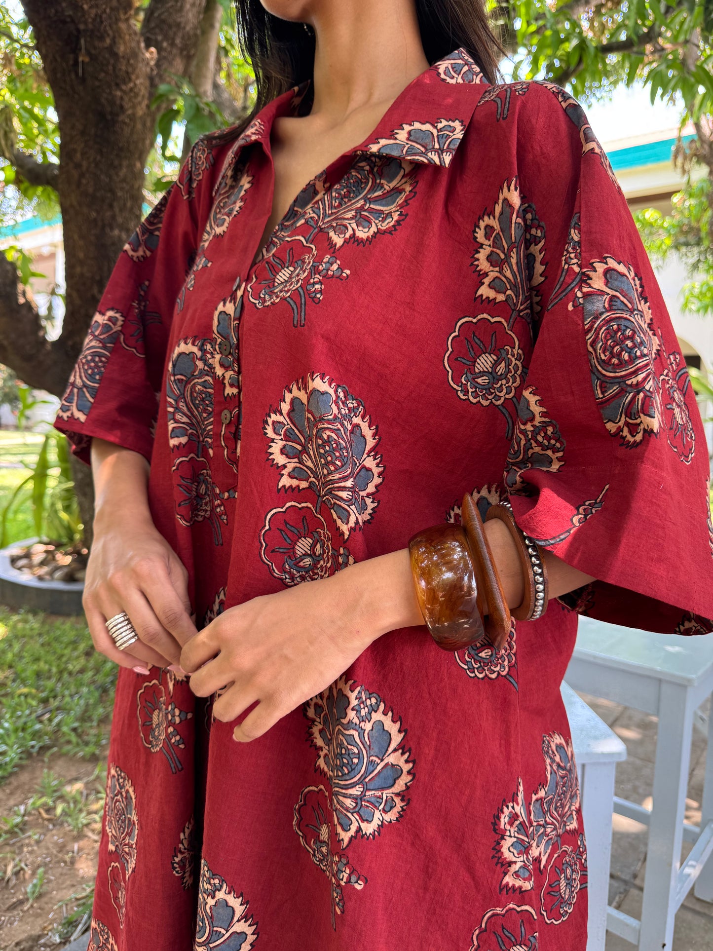 Ruhani Ajrakh Co-ord with Culottes