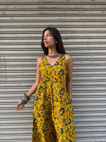 Sunehri Ajrakh Suhaani Jumpsuit