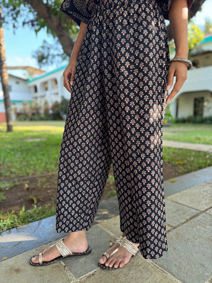 Kaashi Ajrakh Co-ord with Culottes