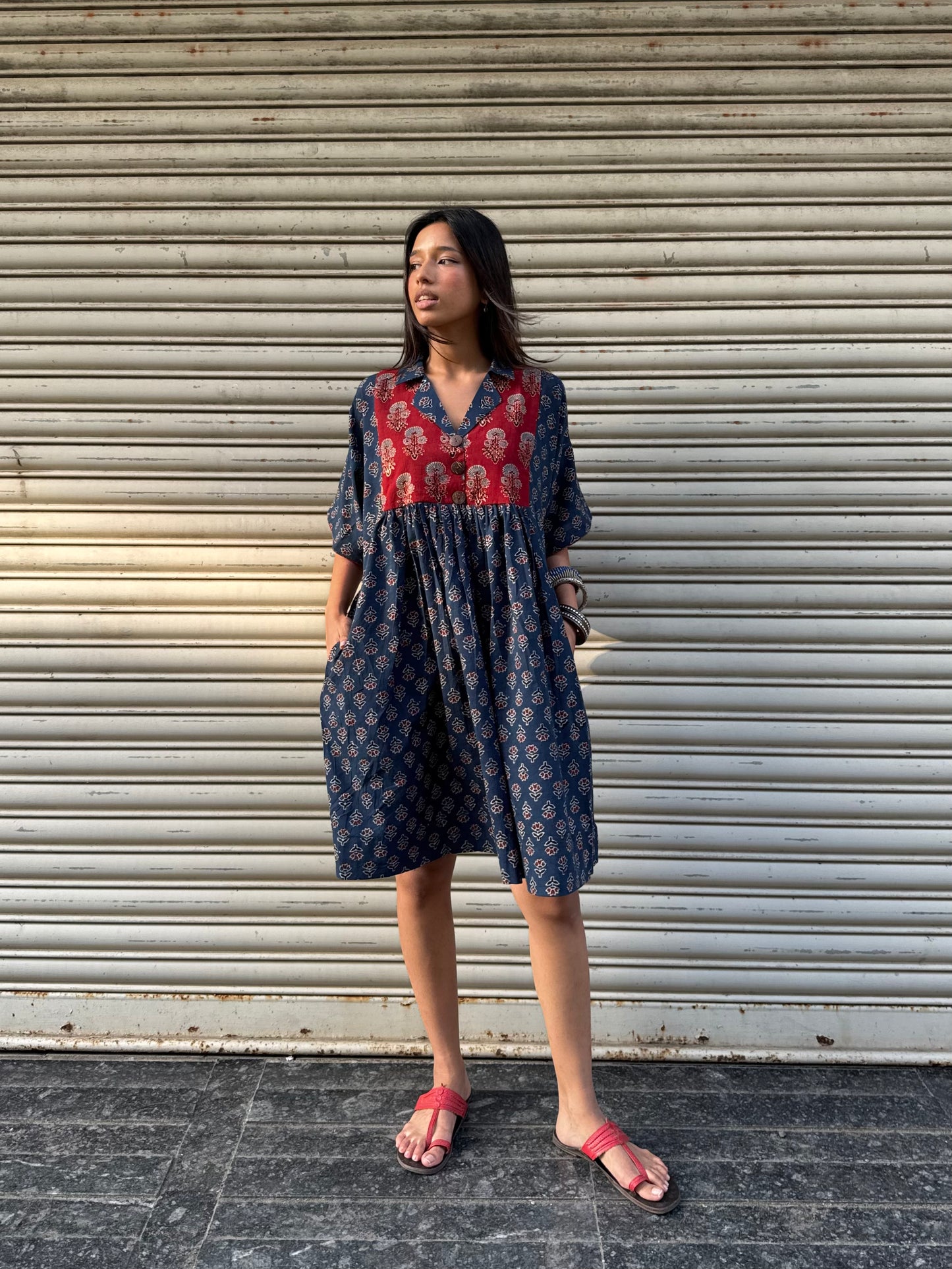Jheel Chulbuli Cotton Dress (READY TO DISPATCH)
