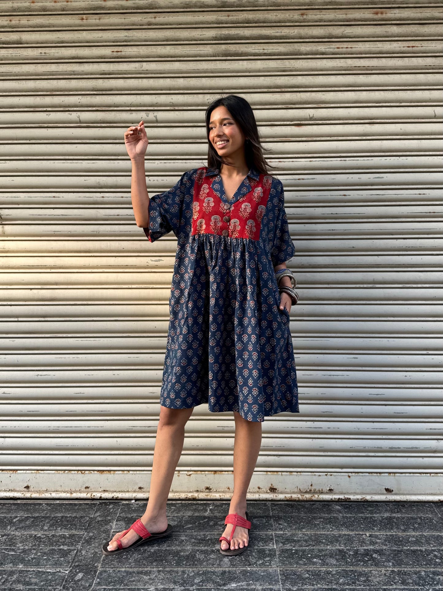 Jheel Chulbuli Cotton Dress (READY TO DISPATCH)
