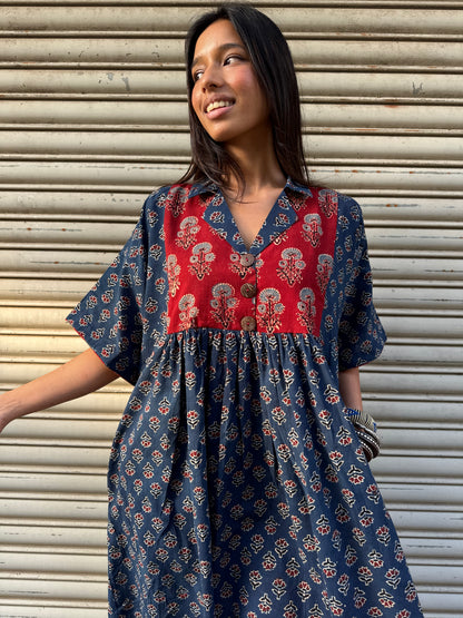 Jheel Chulbuli Cotton Dress (READY TO DISPATCH)