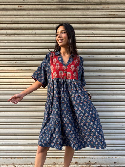 Jheel Chulbuli Cotton Dress (READY TO DISPATCH)