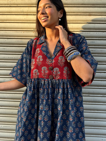 Jheel Chulbuli Cotton Dress (READY TO DISPATCH)
