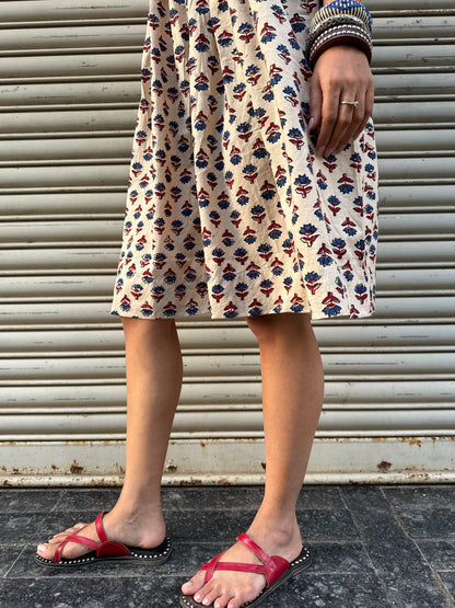Kora Chulbuli Cotton Dress (READY TO DISPATCH)