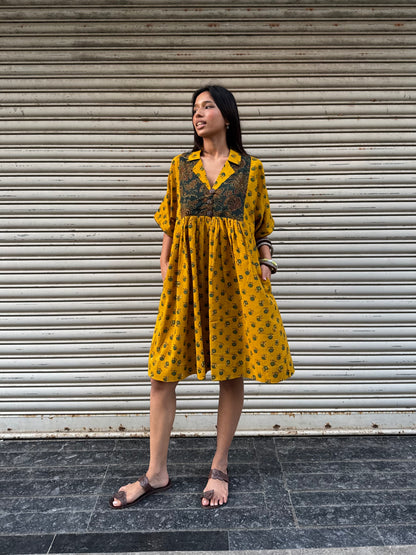 Honey Chulbuli Cotton Dress (READY TO DISPATCH)
