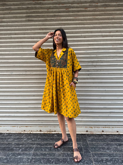 Honey Chulbuli Cotton Dress (READY TO DISPATCH)