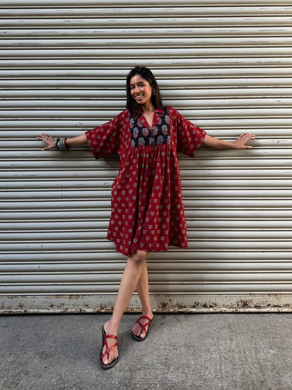 Lotus Chulbuli Cotton Dress (READY TO DISPATCH)