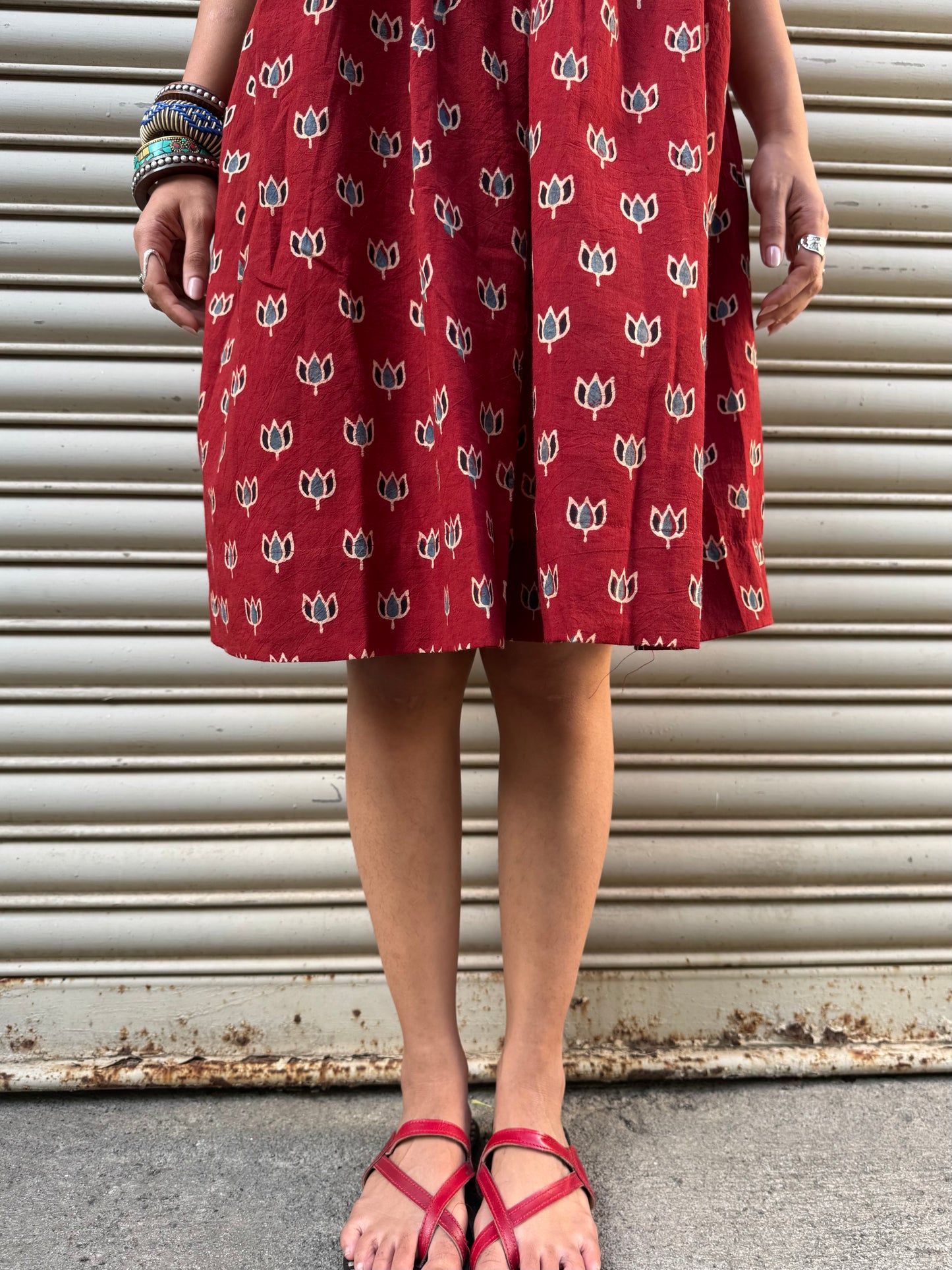 Lotus Chulbuli Cotton Dress (READY TO DISPATCH)