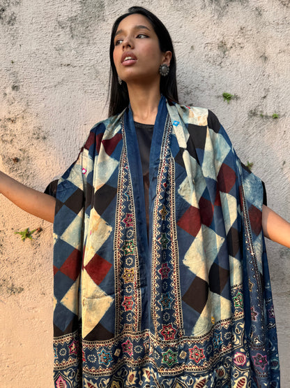 Noor Modal Silk Embroidered Dupatta