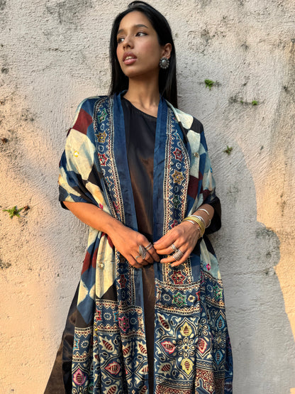 Noor Modal Silk Embroidered Dupatta