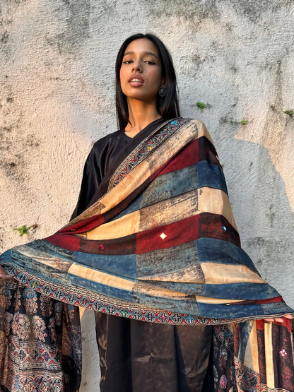 Anaya Modal Silk Embroidered Dupatta