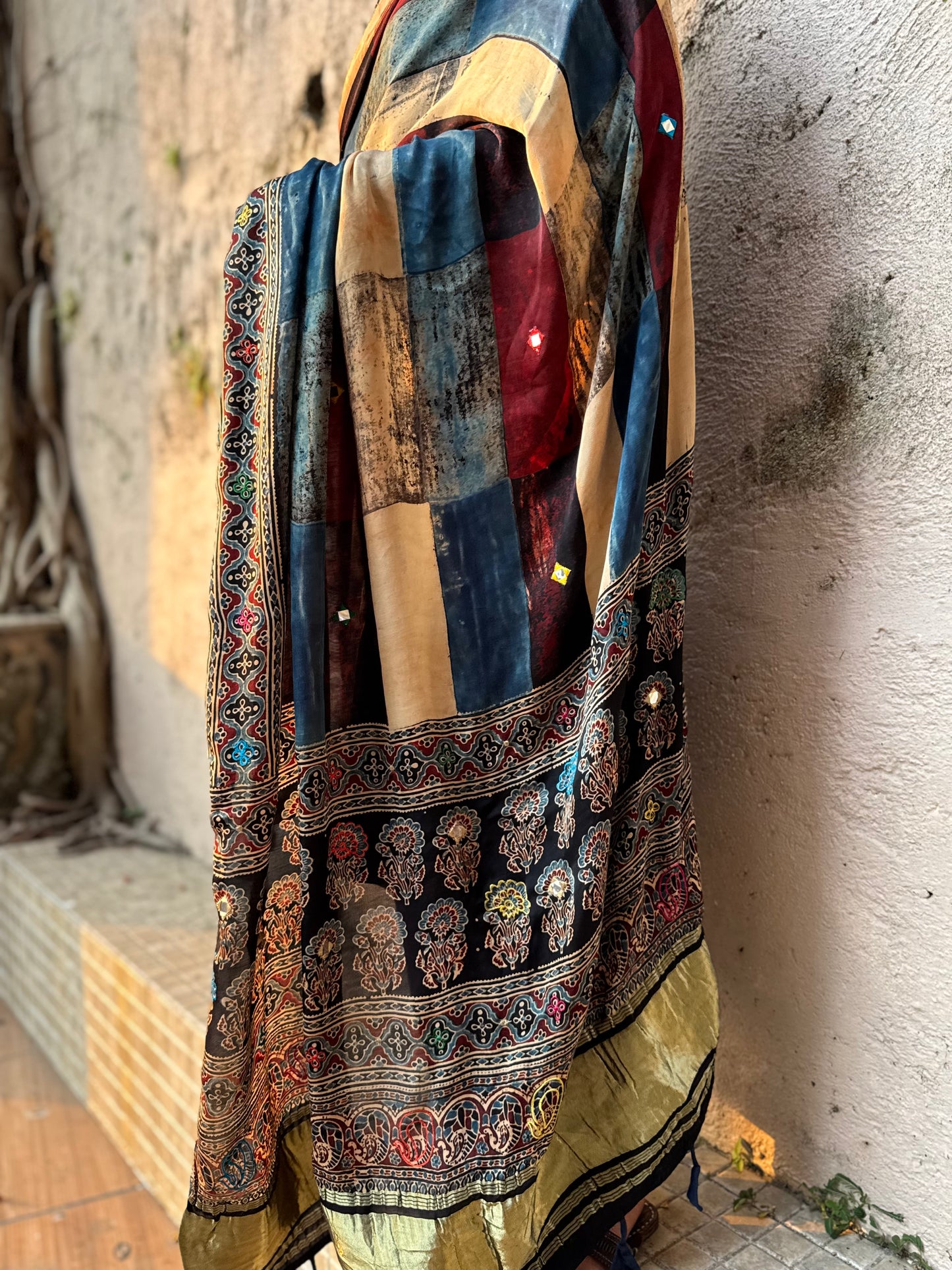 Anaya Modal Silk Embroidered Dupatta