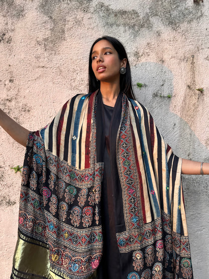 Roshni Modal Silk Embroidered Dupatta