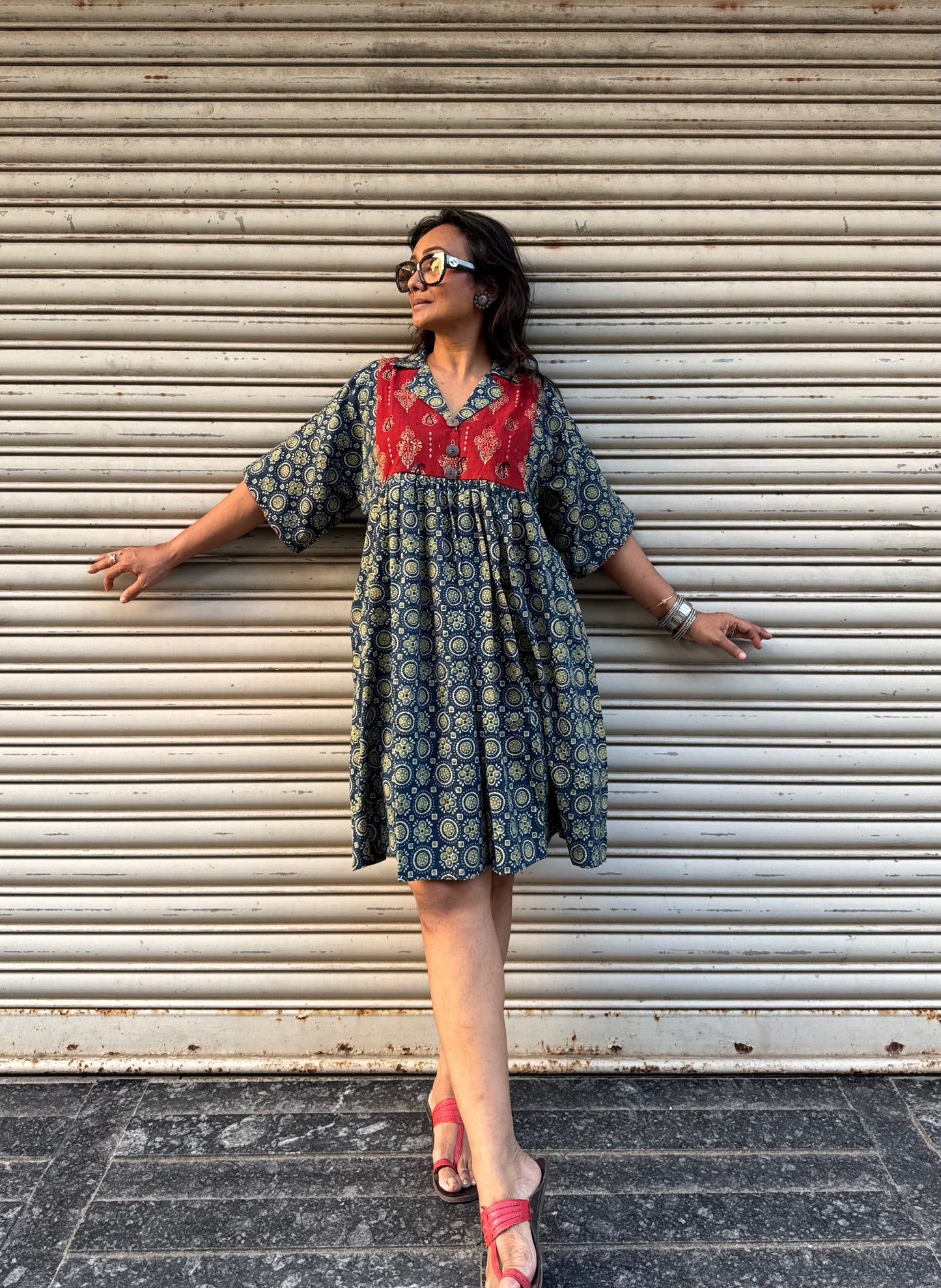 Cypress Chulbuli Cotton Dress (READY TO DISPATCH)