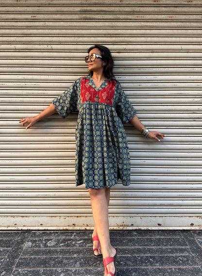 Cypress Chulbuli Cotton Dress (READY TO DISPATCH)
